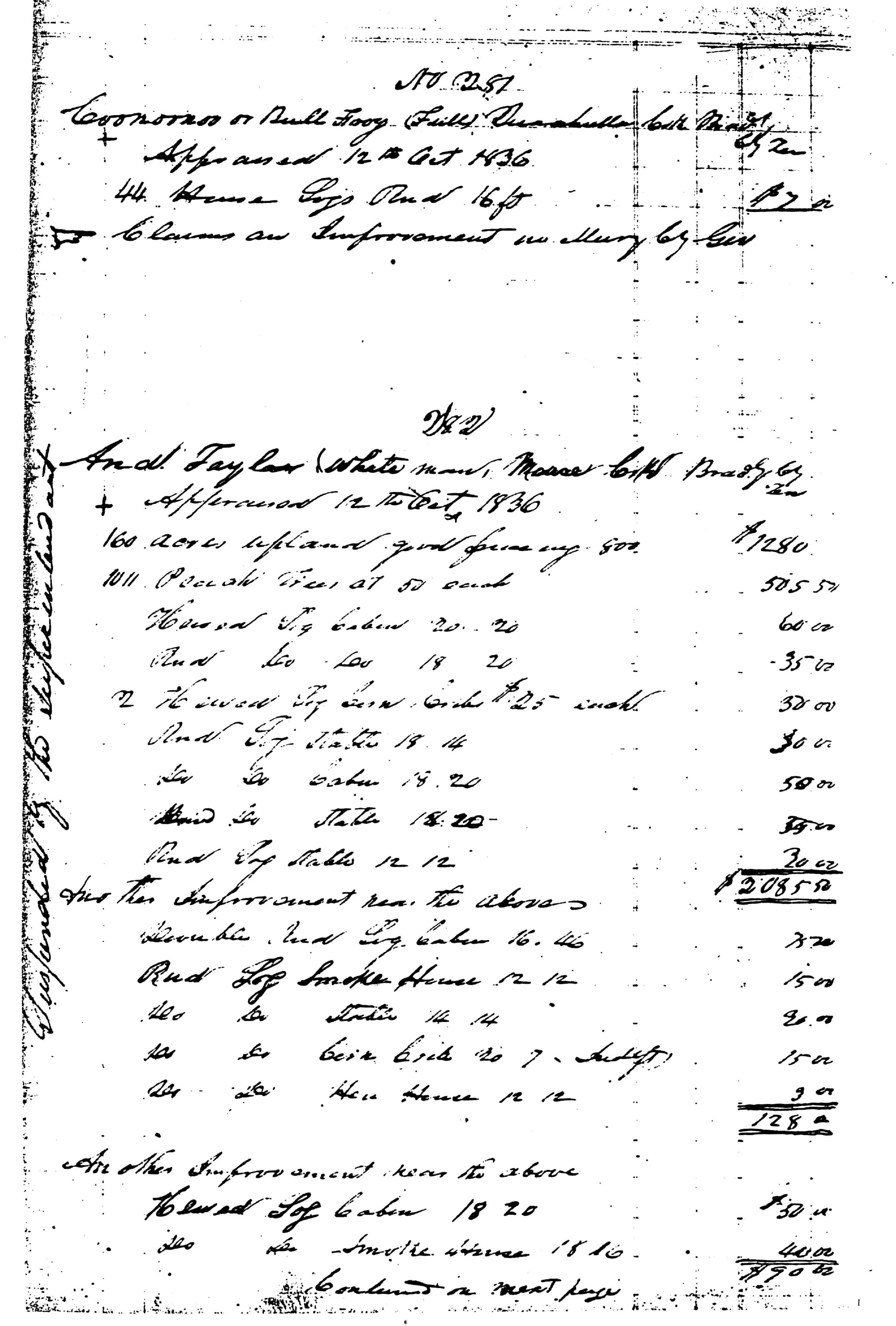 1836 Property Assessment – Breaking News
